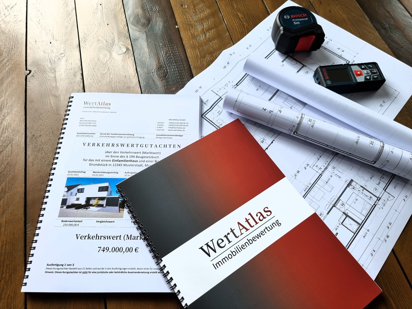 Unterlagen die für das Verkehrswertgutachten benötigt werden